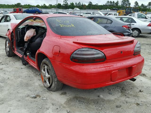 1G2WJ52J1YF292085 - 2000 PONTIAC GRAND PRIX RED photo 3