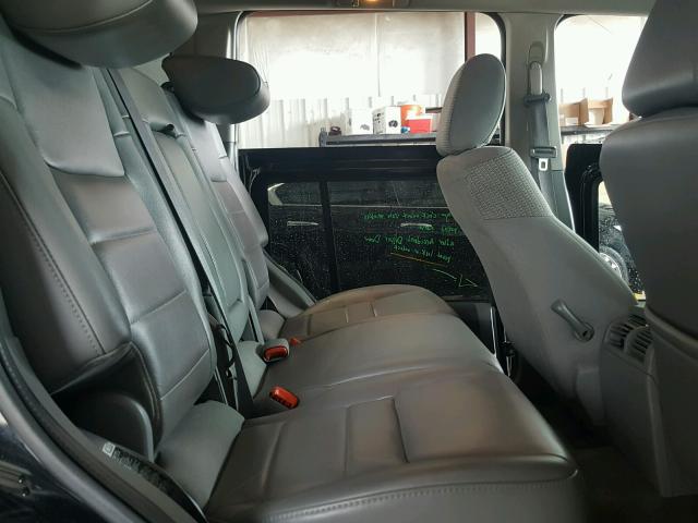 1J8HH48P67C585303 - 2007 JEEP COMMANDER BLACK photo 6
