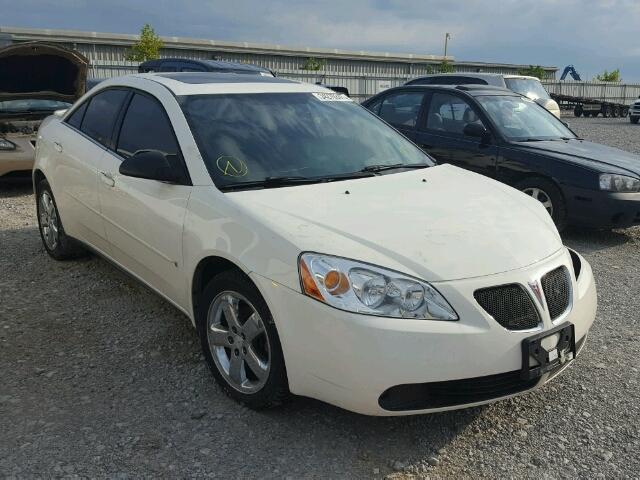 1G2ZH58N974227532 - 2007 PONTIAC G6 GT WHITE photo 1