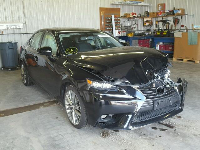 JTHCF1D21E5004029 - 2014 LEXUS IS250 AWD BLACK photo 1