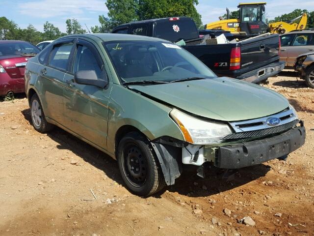 1FAHP34N88W114090 - 2008 FORD FOCUS S/SE GREEN photo 1