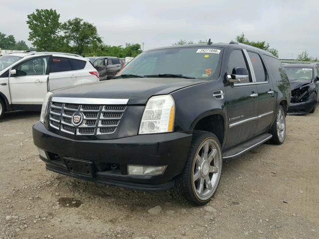 1GYFK66837R349447 - 2007 CADILLAC ESCALADE E BLACK photo 2