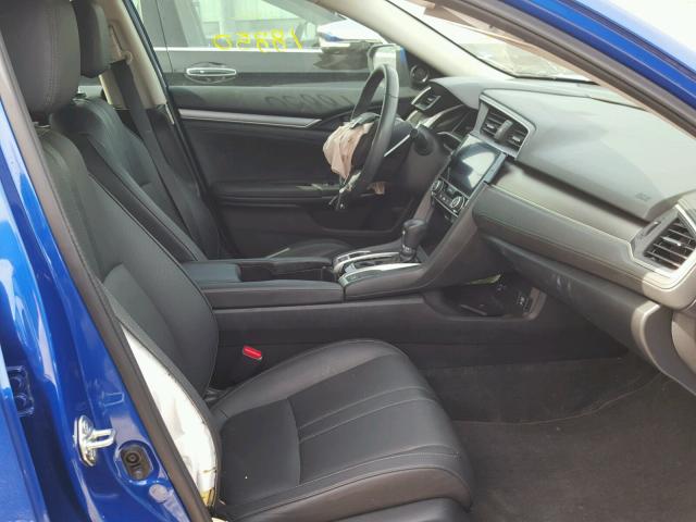 19XFC1F79GE043099 - 2016 HONDA CIVIC EXL BLUE photo 5