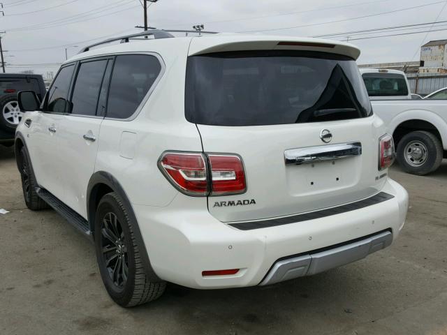 JN8AY2ND4H9007565 - 2017 NISSAN ARMADA SV WHITE photo 3