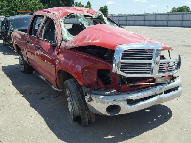 1D7HU18237S204623 - 2007 DODGE RAM 1500 RED photo 1