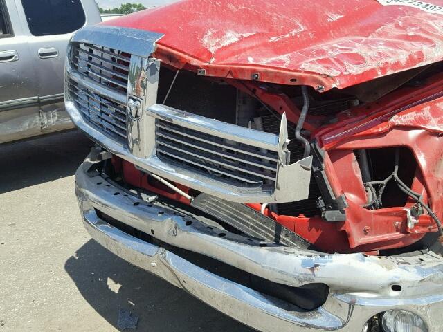 1D7HU18237S204623 - 2007 DODGE RAM 1500 RED photo 10