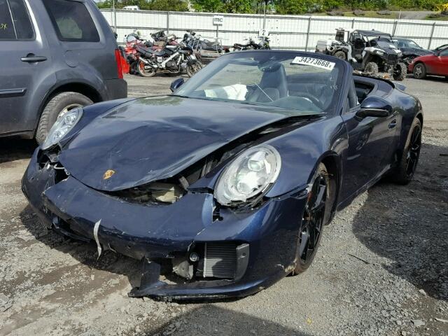 WP0CB2A99HS154240 - 2017 PORSCHE 911 CARRER BLUE photo 2