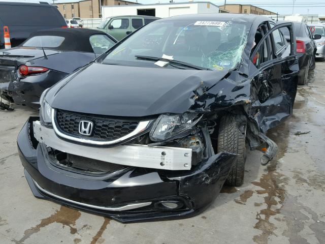 19XFB2F96EE243428 - 2014 HONDA CIVIC EXL Qara foto 2