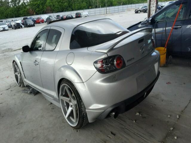 JM1FE173850145019 - 2005 MAZDA RX8 GRAY photo 3