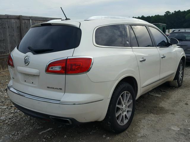 5GAKRCKDXDJ171498 - 2013 BUICK ENCLAVE WHITE photo 4