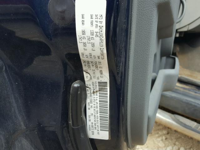 1J8HH48N86C153826 - 2006 JEEP COMMANDER ლურჯი ფოტო 10