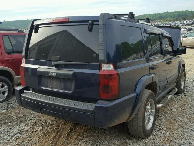 1J8HH48N86C153826 - 2006 JEEP COMMANDER ლურჯი ფოტო 4