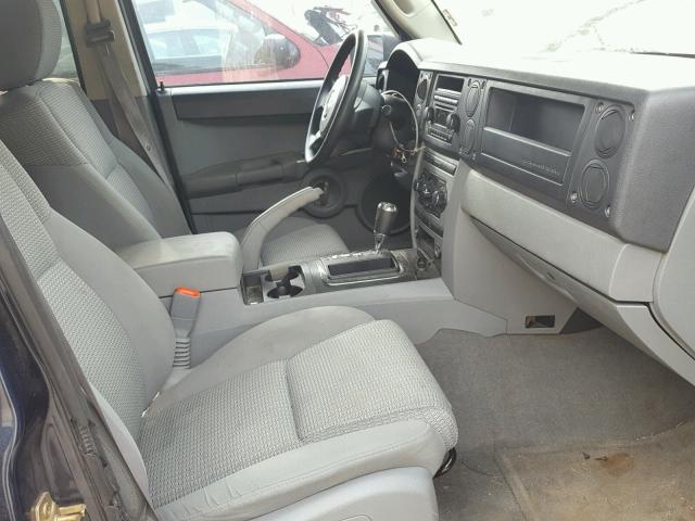 1J8HH48N86C153826 - 2006 JEEP COMMANDER ლურჯი ფოტო 5