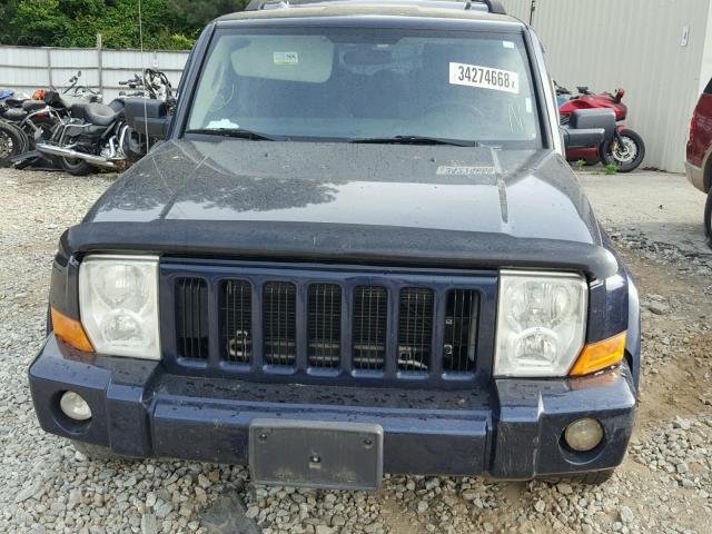1J8HH48N86C153826 - 2006 JEEP COMMANDER ლურჯი ფოტო 9