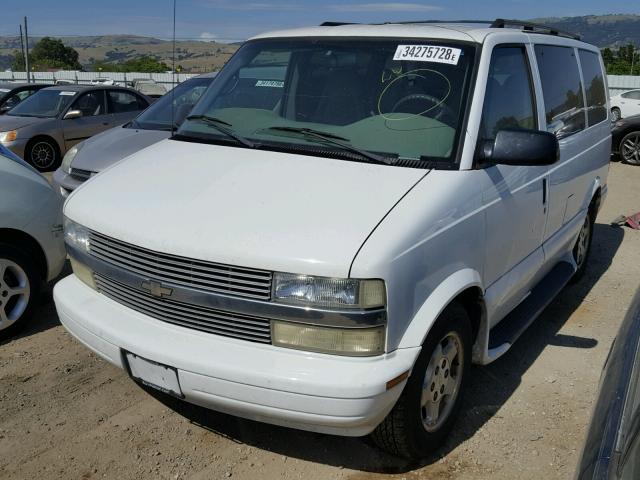 1GNDM19X34B116693 - 2004 CHEVROLET ASTRO WHITE photo 2