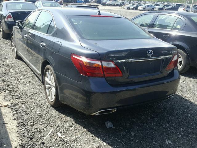 JTHDL5EF5B5003824 - 2011 LEXUS LS 460L GRAY photo 3