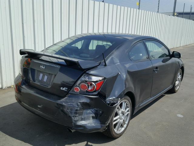 JTKDE167580224365 - 2008 SCION TC BLACK photo 4