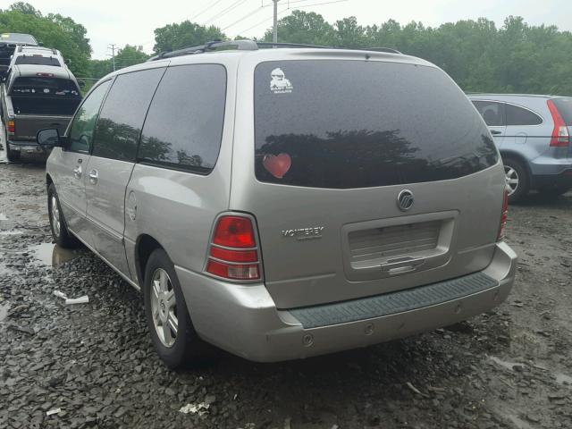 2MRDA22205BJ04953 - 2005 MERCURY MONTEREY L SILVER photo 3