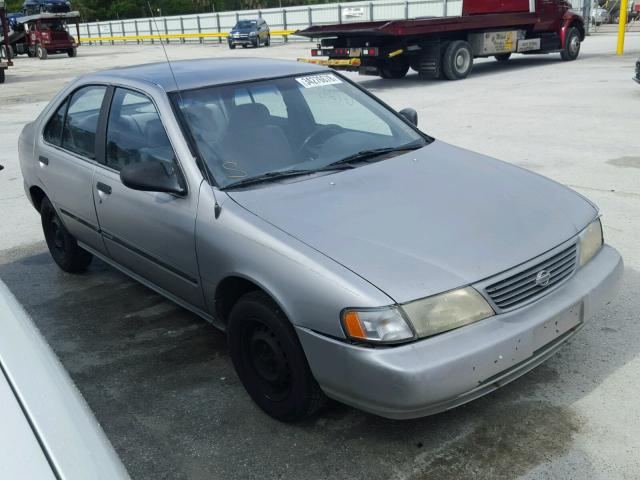 1N4AB41D5TC776737 - 1996 NISSAN SENTRA E GRAY photo 1