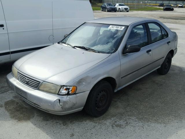 1N4AB41D5TC776737 - 1996 NISSAN SENTRA E GRAY photo 2