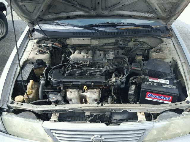 1N4AB41D5TC776737 - 1996 NISSAN SENTRA E GRAY photo 7