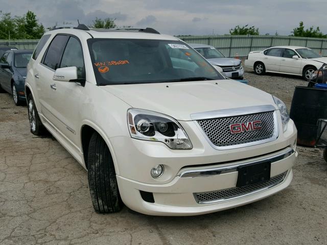 1GKKVTED4CJ386819 - 2012 GMC ACADIA DEN WHITE photo 1