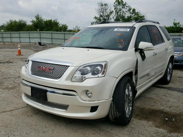 1GKKVTED4CJ386819 - 2012 GMC ACADIA DEN WHITE photo 2