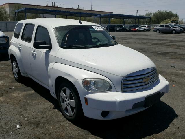 3GNCA13B69S610527 - 2009 CHEVROLET HHR LS WHITE photo 1