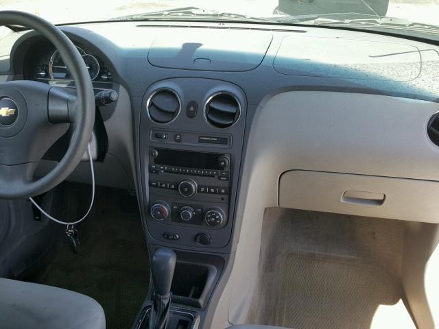 3GNCA13B69S610527 - 2009 CHEVROLET HHR LS WHITE photo 9