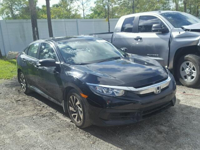 19XFC2F79GE225150 - 2016 HONDA CIVIC EX BLACK photo 1