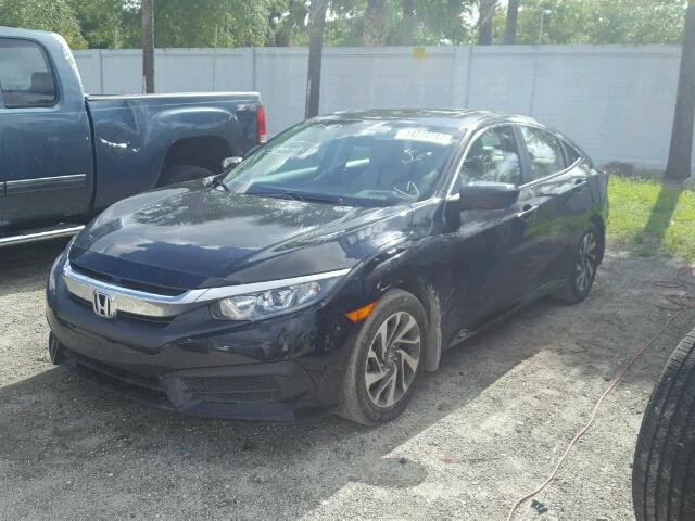 19XFC2F79GE225150 - 2016 HONDA CIVIC EX BLACK photo 2