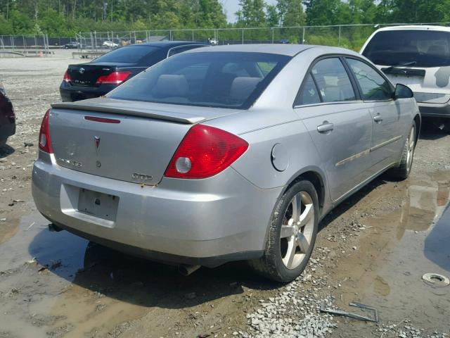 1G2ZM551364237517 - 2006 PONTIAC G6 GTP SILVER photo 4