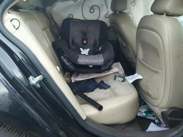 1G11C5SA1DF320471 - 2013 CHEVROLET MALIBU 1LT შავი ფოტო 6