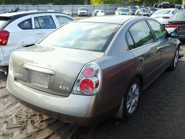 1N4AL11D46C161922 - 2006 NISSAN ALTIMA S GRAY photo 4