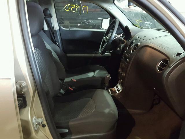 3GNDA13D18S628213 - 2008 CHEVROLET HHR LS GOLD photo 5