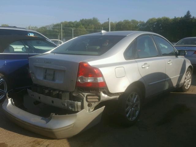 YV1MS682X62180177 - 2006 VOLVO S40 T5 SILVER photo 4