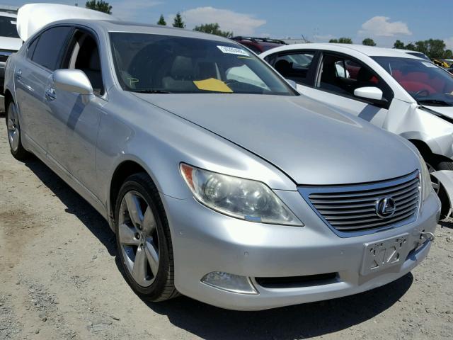 JTHGL46F475006792 - 2007 LEXUS LS 460L SILVER photo 1