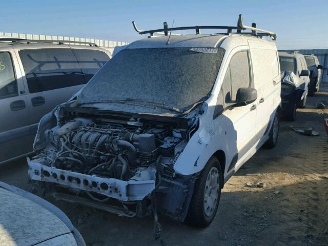 NM0LS7E76E1157164 - 2014 FORD TRANSIT CO WHITE photo 2