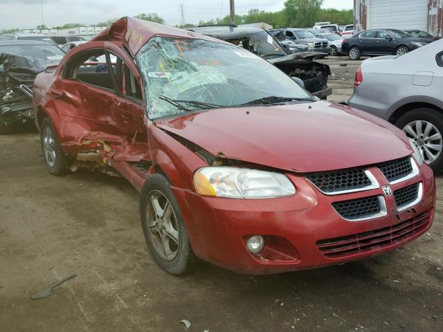 1B3EL46X15N631473 - 2005 DODGE STRATUS SX RED photo 1