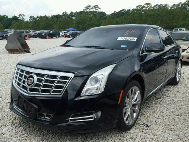 2G61P5S32D9111832 - 2013 CADILLAC XTS LUXURY BLACK photo 2