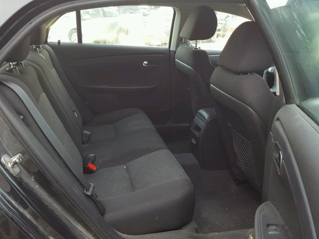 1G1ZC5E17BF337111 - 2011 CHEVROLET MALIBU 1LT CHARCOAL photo 6