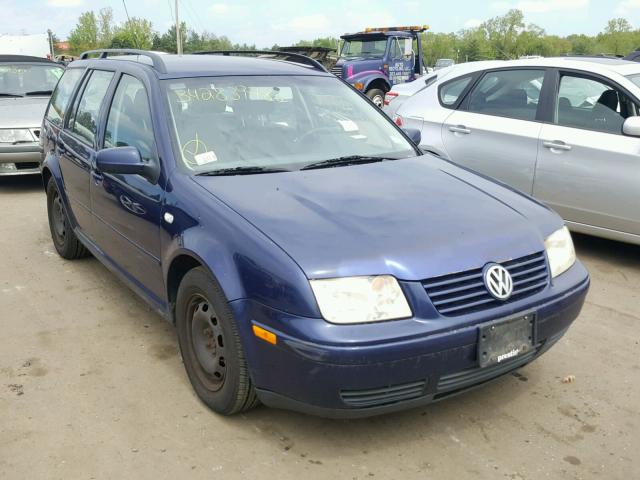 WVWRP61J73W580510 - 2003 VOLKSWAGEN JETTA GL T BLUE photo 1