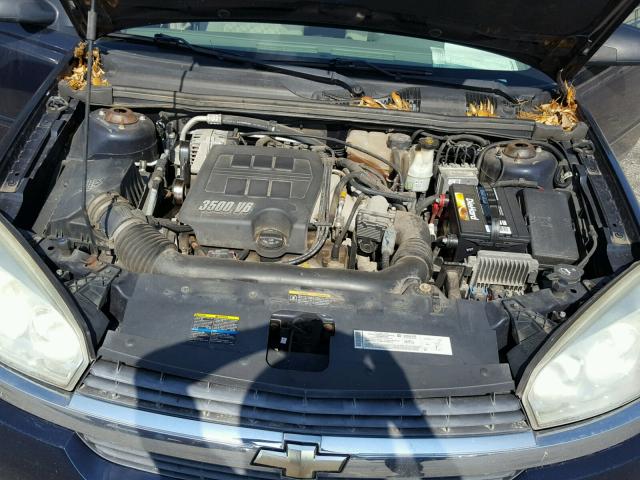 1G1ZT548X5F294161 - 2005 CHEVROLET MALIBU LS ლურჯი ფოტო 7