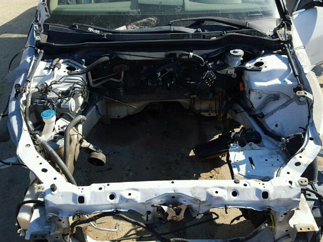 1HGCM66523A101015 - 2003 HONDA ACCORD EX WHITE photo 7