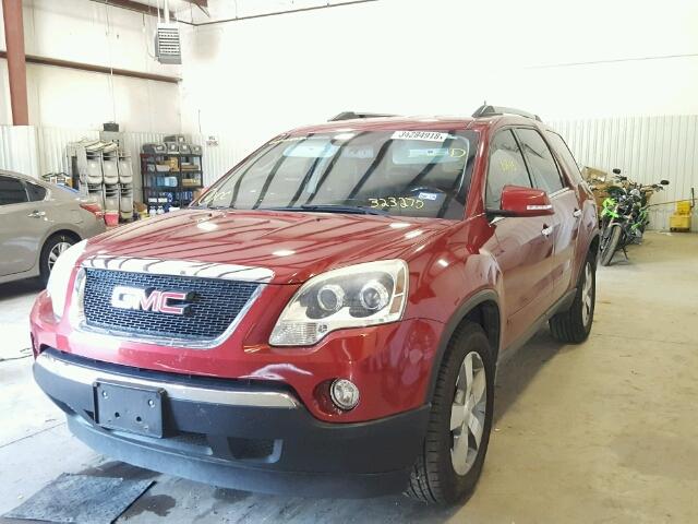 1GKKRRED6CJ323275 - 2012 GMC ACADIA SLT მუქწითელი ფოტო 2