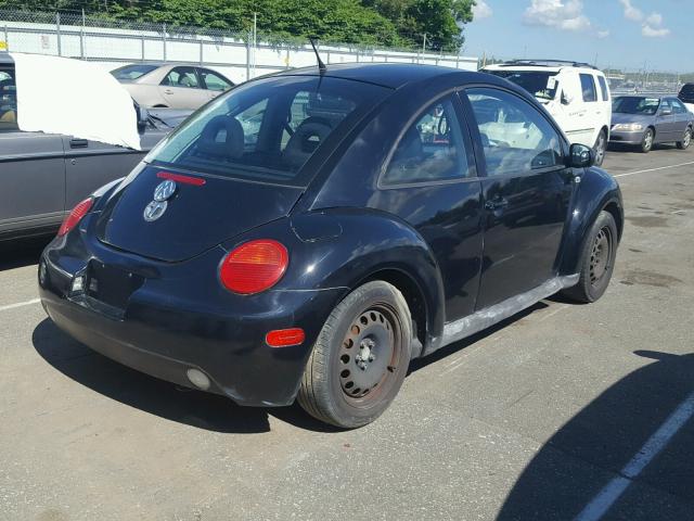 3VWCK21CX2M418753 - 2002 VOLKSWAGEN NEW BEETLE 黑色 照片 4