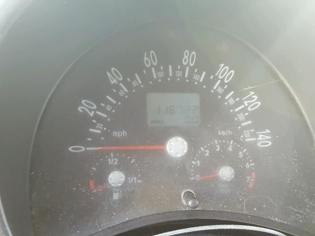 3VWCK21CX2M418753 - 2002 VOLKSWAGEN NEW BEETLE 黑色 照片 8