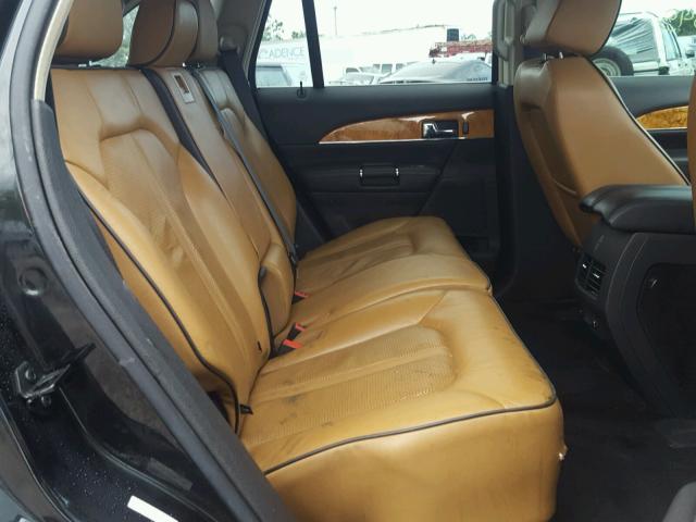 2LMDJ6JK2DBL18546 - 2013 LINCOLN MKX BLACK photo 6