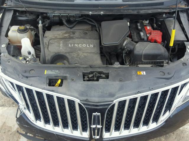 2LMDJ6JK2DBL18546 - 2013 LINCOLN MKX BLACK photo 7
