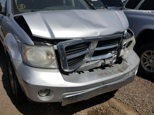 1D8HB58P37F585094 - 2007 DODGE DURANGO LI SILVER photo 7